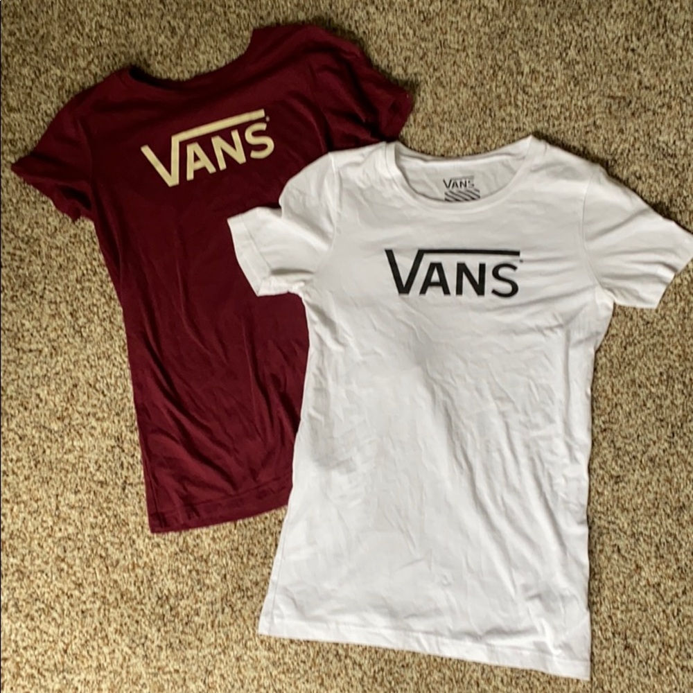 2 vans t-shirts